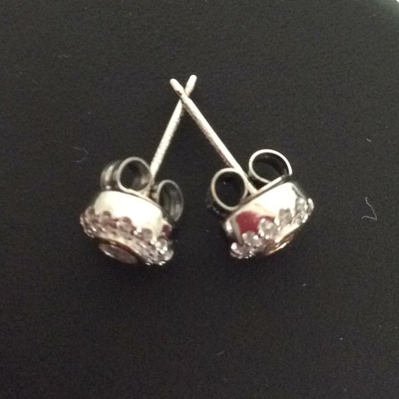 NIB Morgan & Paige 18KGold Plated .925 SS Earrings - Picture 7 of 8